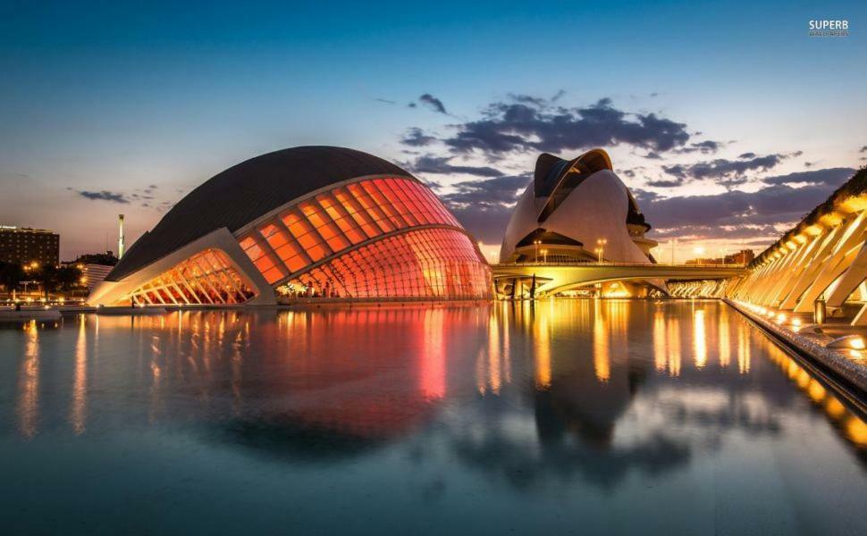 Apartamento Cerca De La Playa Y Ciudad De Las Ciencias Valencia Exterior foto